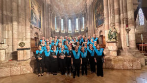 Basílica de Covadonga tras la misa