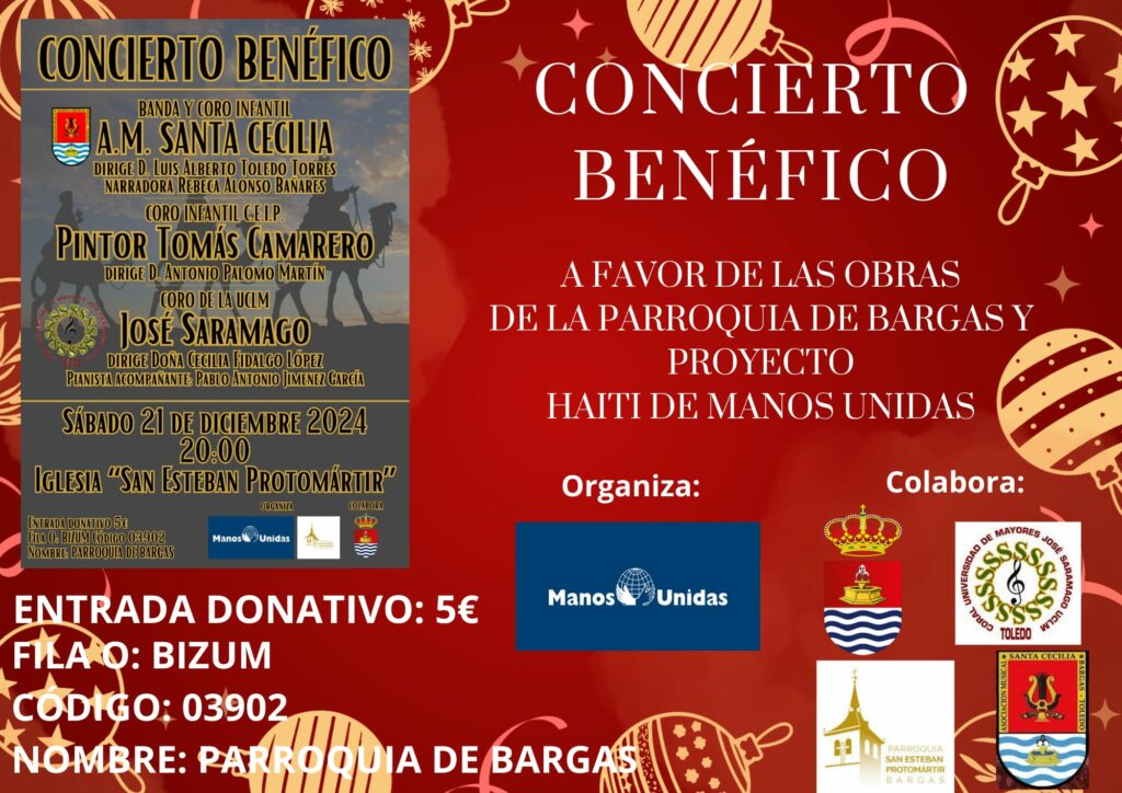 Concierto benéfico Bargas