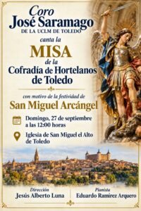 Misa de la Cofradía de Hortelanos de Toledo